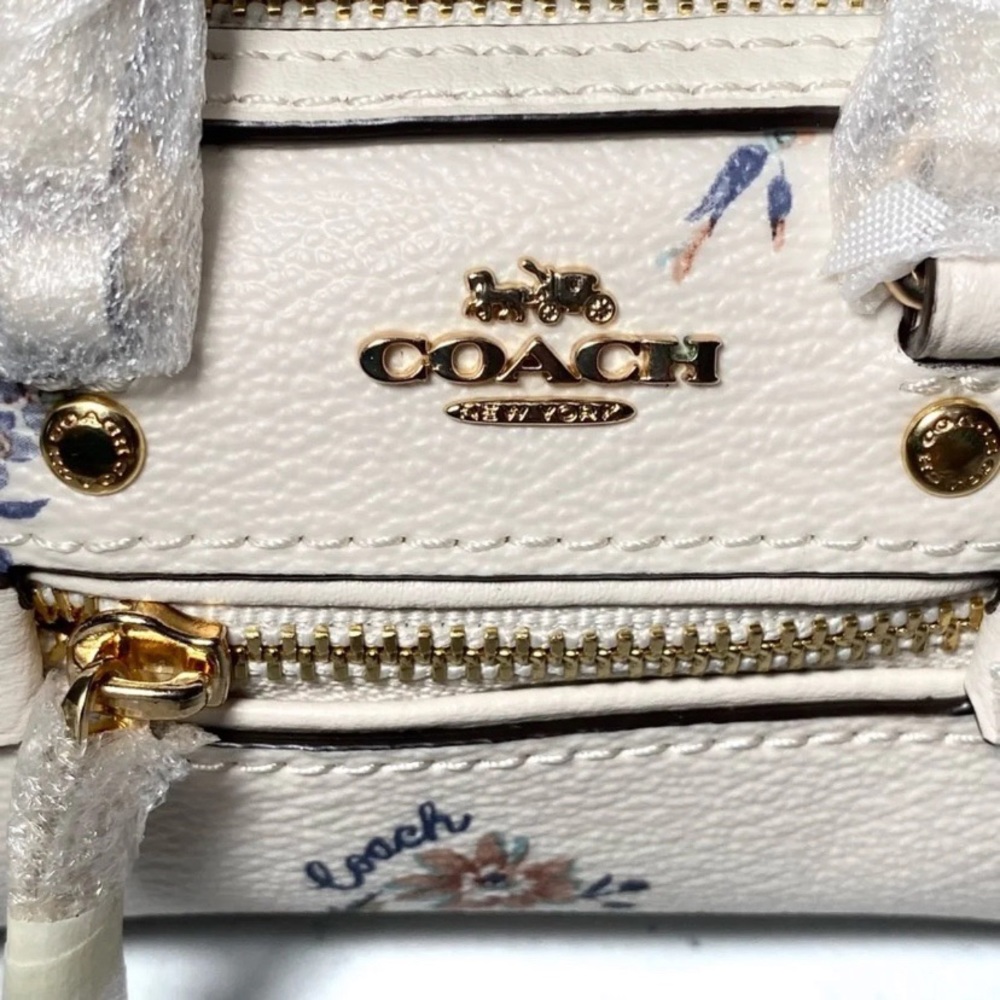 Coach Mini Rowan Satchel Bag Charm Dandelion - Picture 6 of 12